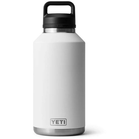 Yeti Rambler Bottle 64oz Chug Cap, White, thermosfles met drinkdop, 1.9L