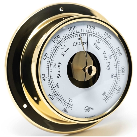 Barigo Tempo Barometer - Messing