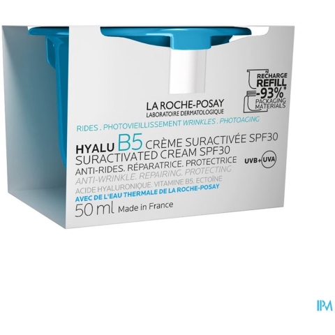 La Roche Posay Hyalu B5 Suractivated Crème SPF 30 Navulling | 50 ml