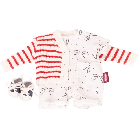 Götz Poppenkleding - De Bow - 30-33 cm - Götz - OneSize - Poppenkleding