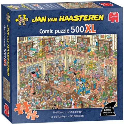Jumbo JvH De bibliotheek 500 XL stukjes