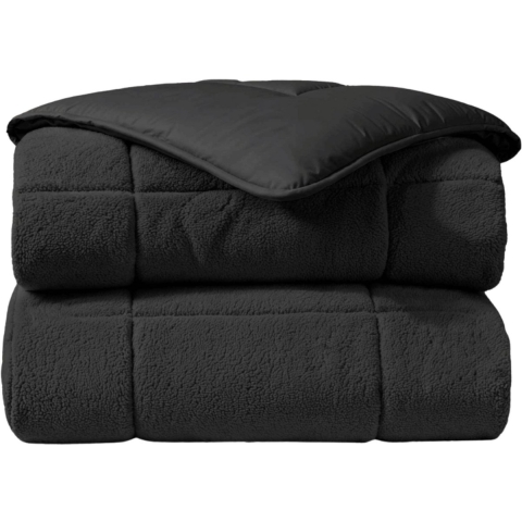 Zelesta Zelesta Teddybed 200x200 Anthracite - Comfortabel en Stijlvol