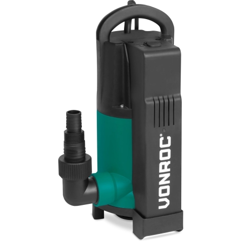 VONROC Dompelpomp – Met Ingebouwde Vlotter – 14000 l/h – 750 W – Zwart