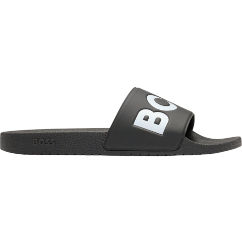 BOSS Orange Aryeh Heren Italiaanse Slippers Met Groot Logo Detail