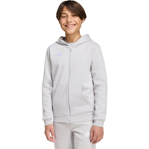 adidas Performance Vest m. Muts - Hood - Tmlggr/White - adidas Performance - 16 jaar (176) - Vesten