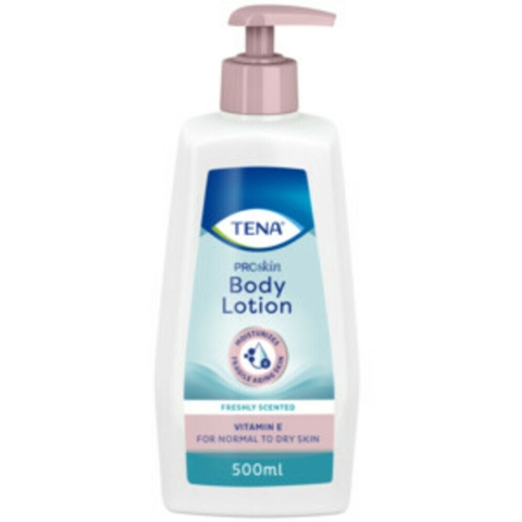 3x TENA Proskin Body Cream 500 ml