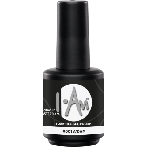 I.Am Soak Off Gel Polish 15ml #001 A'dam