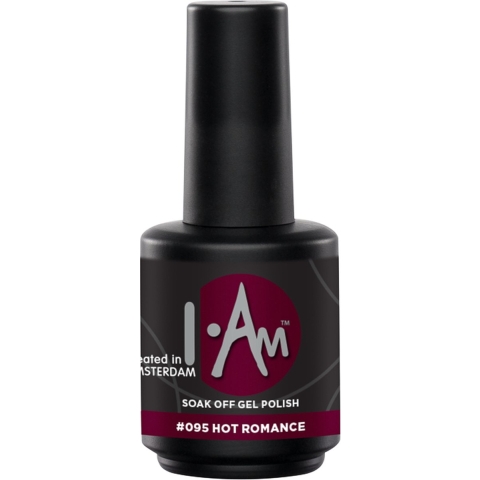 I.Am Soak Off Gel Polish 15ml #095 Hot Romance