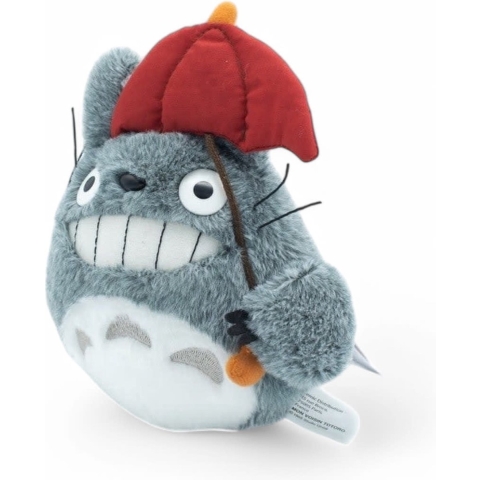 Ghibli - Totoro with Red Umbrella Plush (15cm)