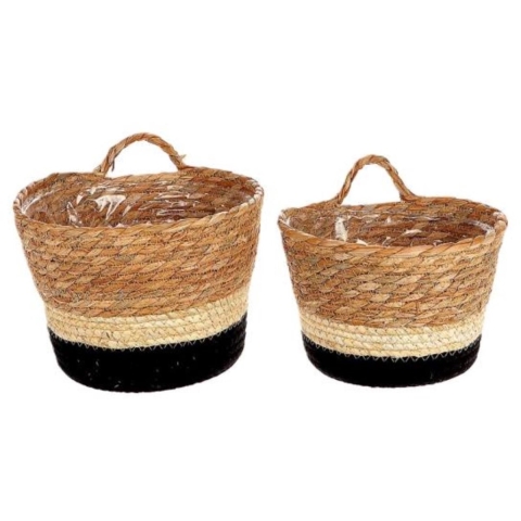 Plantenmand met hengsel Makka set a 2