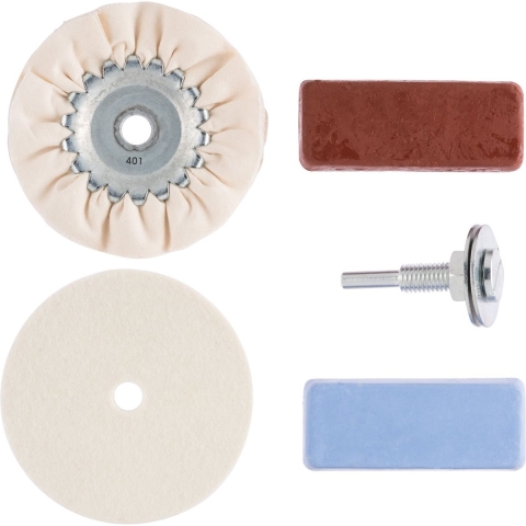 Bosch Accessories 2609256555 Hobby-polijstset, 5-delig, voor boormachines 1 set(s)