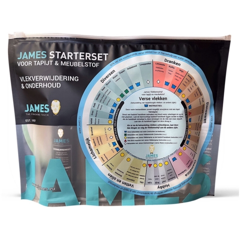3x James Starterset Tapijt&meubelstof 275 ml