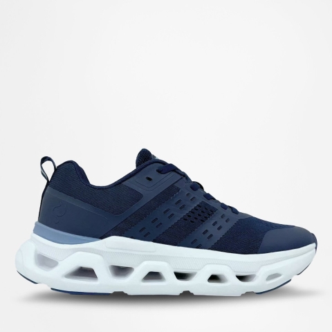 Q1905 Sneaker holten donkerblauw/ wit