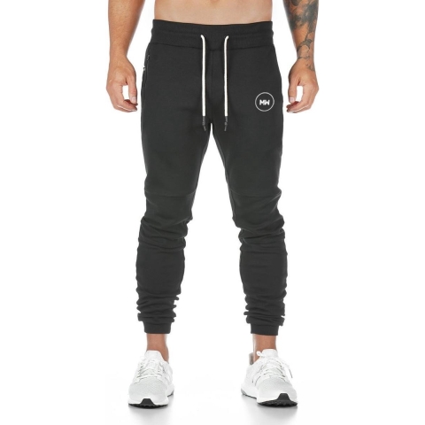 MW® Trainingsbroek Heren - Joggingbroek - Squat Proof - Zwart L