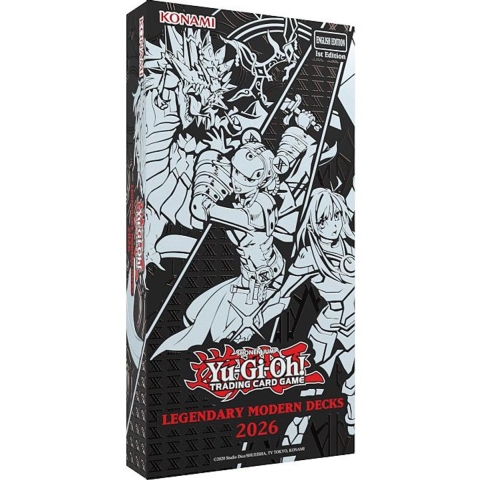 Yu-Gi-Oh! TCG Legendary Modern Decks 2026