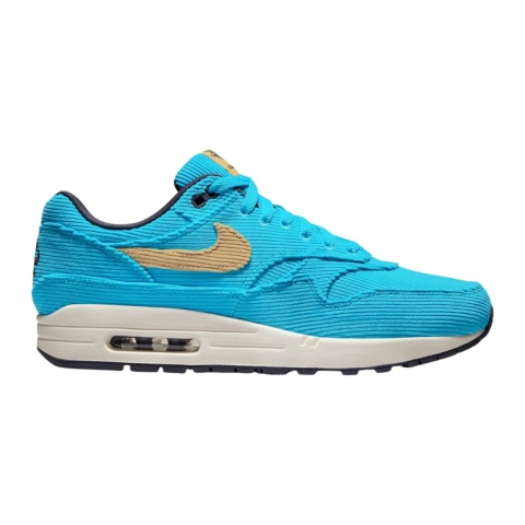 Air Max 1 PRM Corduroy Baltisch Blauwe Sneakers