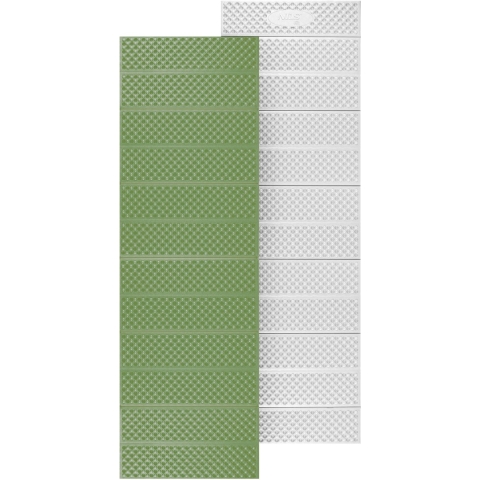 NILS Camp Opvouwbare Slaapmat met Aluminium Rand - Groen - 195 cm