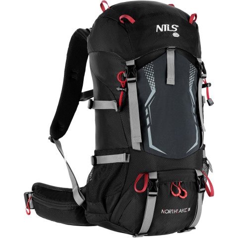 NILS Camp Northlake Rugzak - Zwart - 30L + 10L