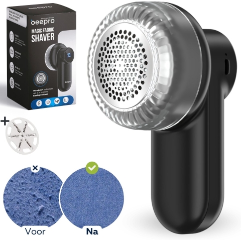 Beepro® Elektrische Pluizenverwijderaar - Ontpluizer - Ontpiller - Pluizentondeuse - Draadloos en