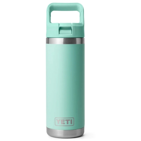 YETI Thermofles met Rietjesdop 532ml Rambler 'Seafoam'