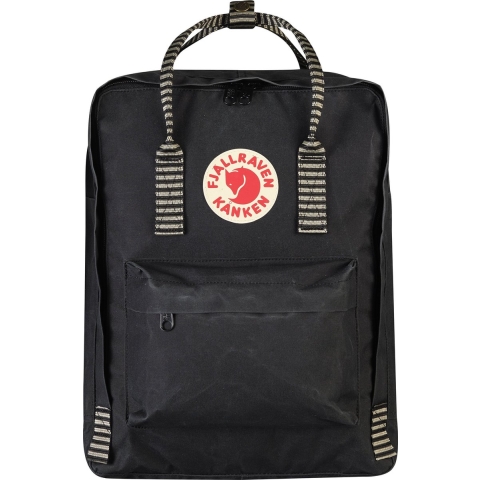 Fjallraven Kanken - Rugzak 16 liter - Black / Striped