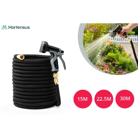 Hortensus - Flexibele uitrekbare tuinslang - 22,5m