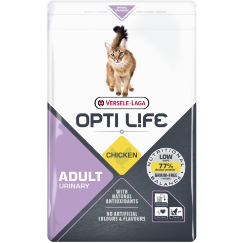 Versele-Laga Opti Life Kat Adult Urinary Chicken | 2,5 kg