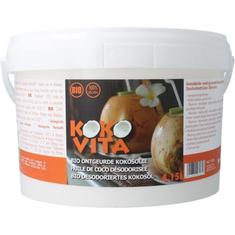 Amanprana Kokovita Ontgeurde Kokosolie | 4150 ml