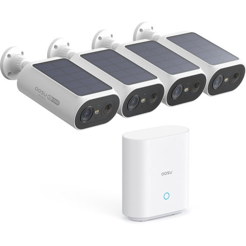 Aosu C8E-4H AOS-C8E0.WAEU04000 IP Bewakingscameraset WiFi, Kabelgebonden 1296 x 2304 Pixel