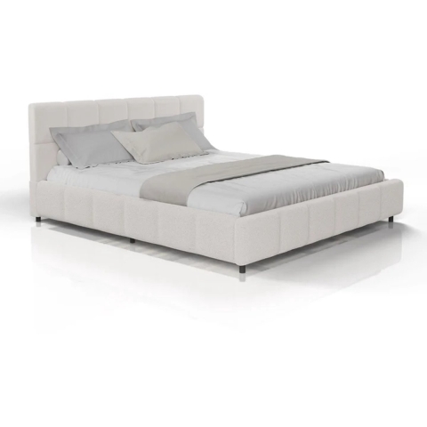 Gestoffeerd Bed Florence - 180x200cm - Crème