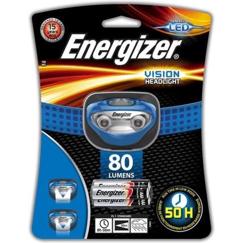Energizer Vision HL Hoofdlamp LED werkt op batterijen 100 lm 50 h