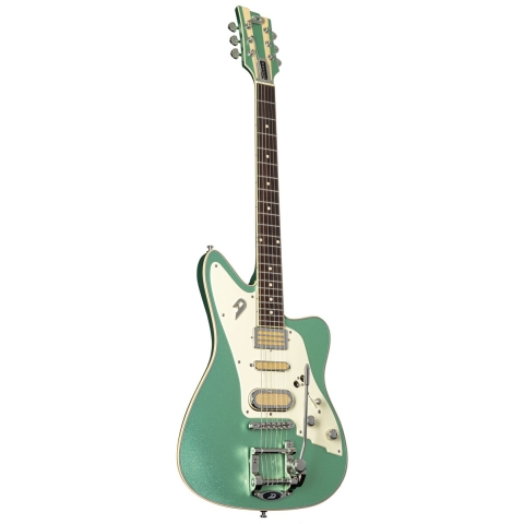 Duesenberg Alliance Bros. Landreth Joey's Guitar, Manitoba Green
