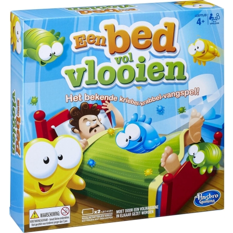 Spel bed vol vlooien