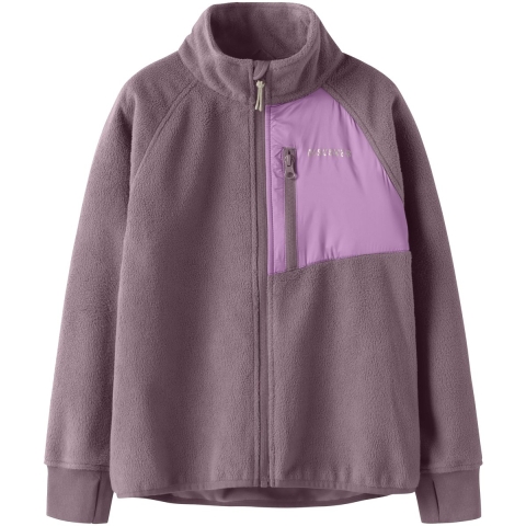 Name It Fleece Jas - NknMove03 - Grape Shake - Name It - 8 jaar (128) - Fleece Jassen