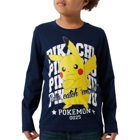 Name It Shirt - NkmAst - Pokémon - Navy Blazer - Name It - 13-14 jaar (158-164) - Shirts