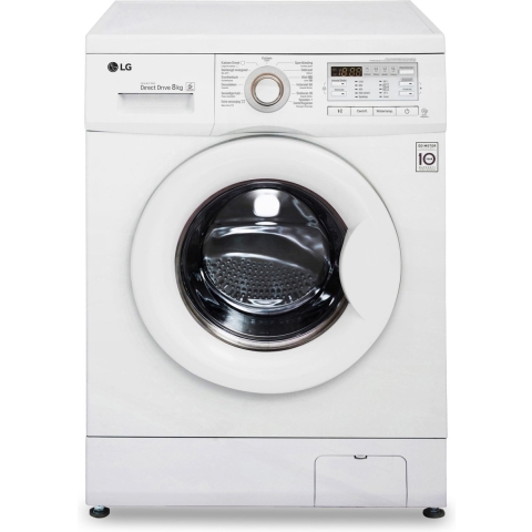 Lg Fh4b8tda0 - Wasmachine - 8 Kg - 1400 Tpm - 6 Motion Dd . Tweedehands (Refurbished)