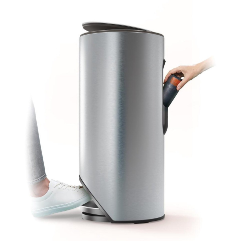 Joseph Joseph Arc - Pedaalemmer 30 liter - Soft-close deksel RVS