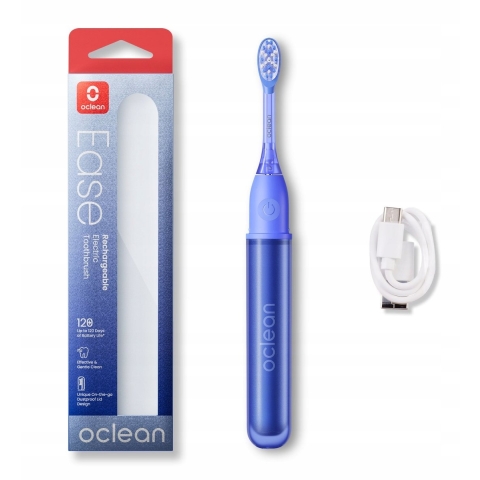 Oclean Elektrische tandenborstel - Ease - Blauw - OCLEAN - OneSize - Schoenpoets artikelen