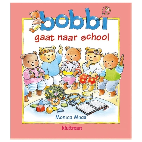 Kluitman Bobbi gaat naar school