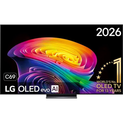 LG OLED55C69LB OLED evo 4K Smart TV (2026)