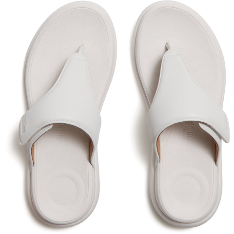 FitFlop F-mode go adjustable flatform toe-post sandals