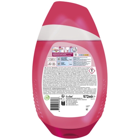 4x Dreft Quick Wash Pink Fragrance Boost 972 ml