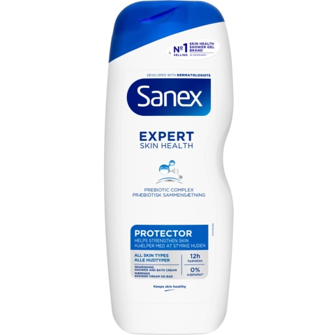 6x Sanex Douchegel Expert Skin Health Protector 600 ml