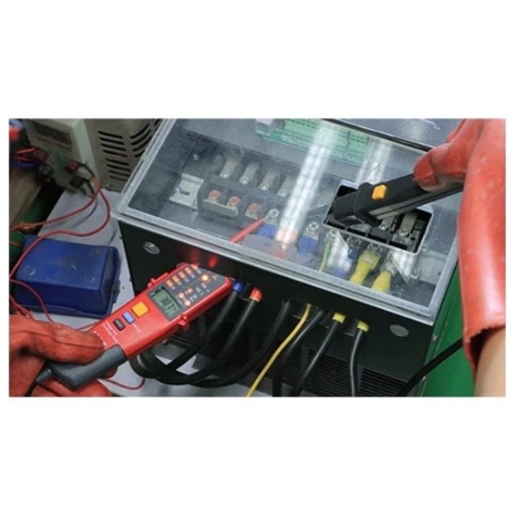 UNI-T UT18E - Multimeter - 6 tot 1000V AC & DC - Rood zwart