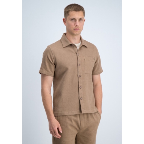 Gabbiano Heren overhemd 3366323 matic 994 almond