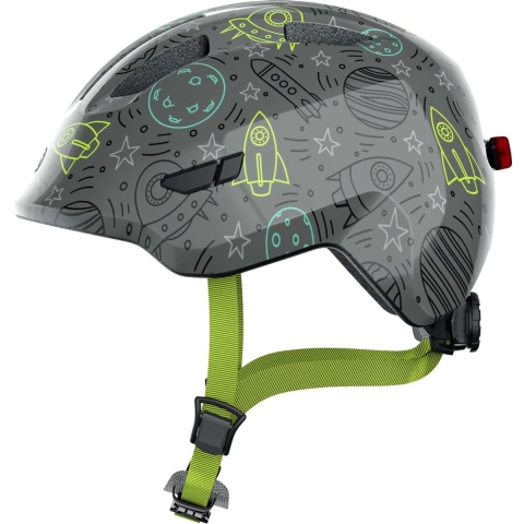Abus Fietshelm - Smiley 3.0 - Grey Space - Abus - 51-55 cm - Fietshelmen