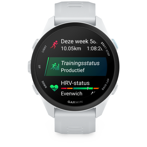 Garmin Forerunner 70 Sporthorloge Whitestone