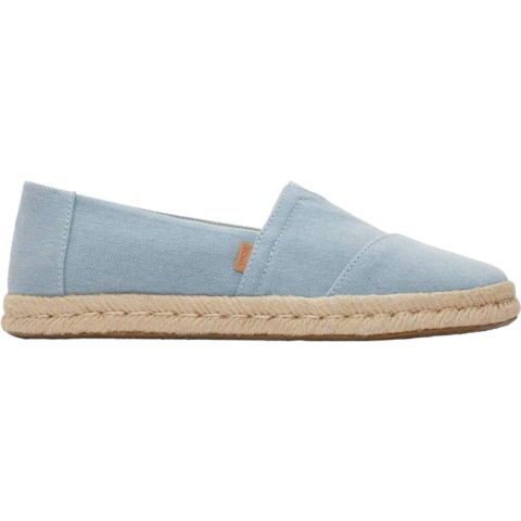TOMS Alpargata Rope 2.0 Textiel Dames Lichtblauwe Espadrilles