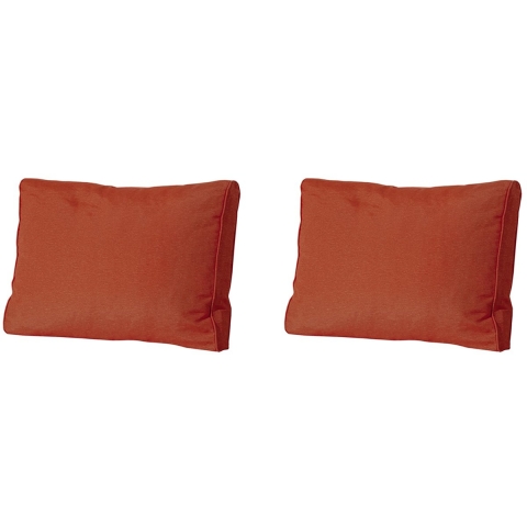 Madison lounge rugkussen panama terra ca. 40x60 cm set van 2