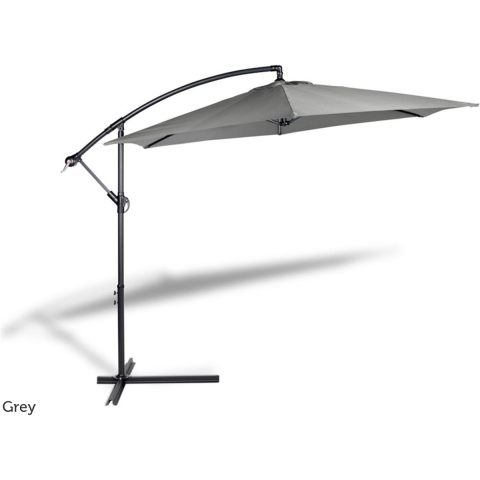 Lifa Garden Zweefparasol - 300 x 300 cm - Grijs